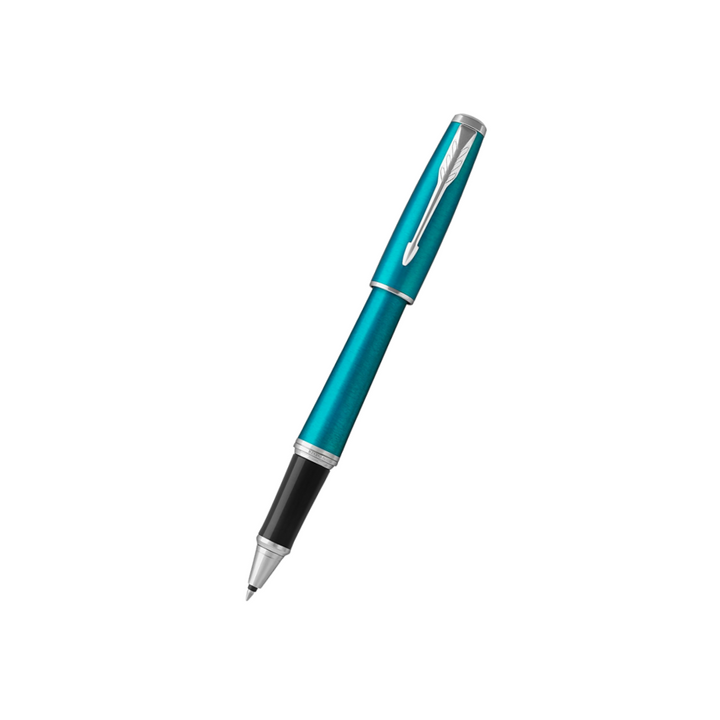 Parker Urban Vibrant Blue Rollerball — Parker rollerball pen — fluid gel ink writing instrument, at Cityluxe Singapore