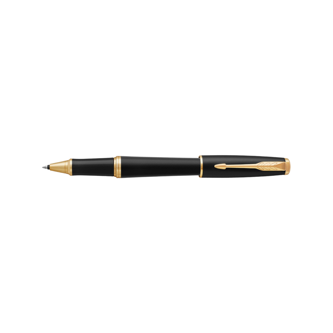 Parker Urban Matte Black GT Rollerball Pen — Parker rollerball pen — fluid gel ink writing instrument, at Cityluxe Singapore