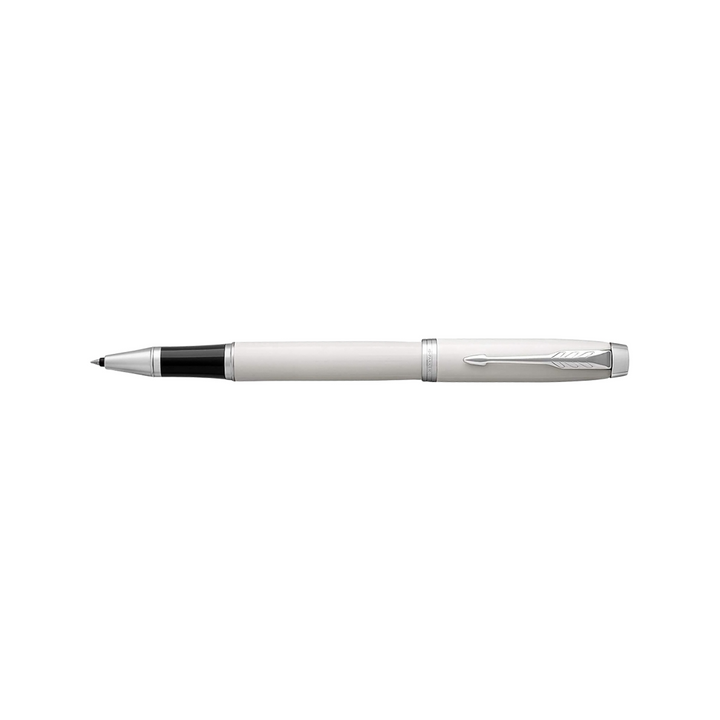 Parker IM White CT Rollerball Pen — Parker rollerball pen — fluid gel ink writing instrument, at Cityluxe Singapore