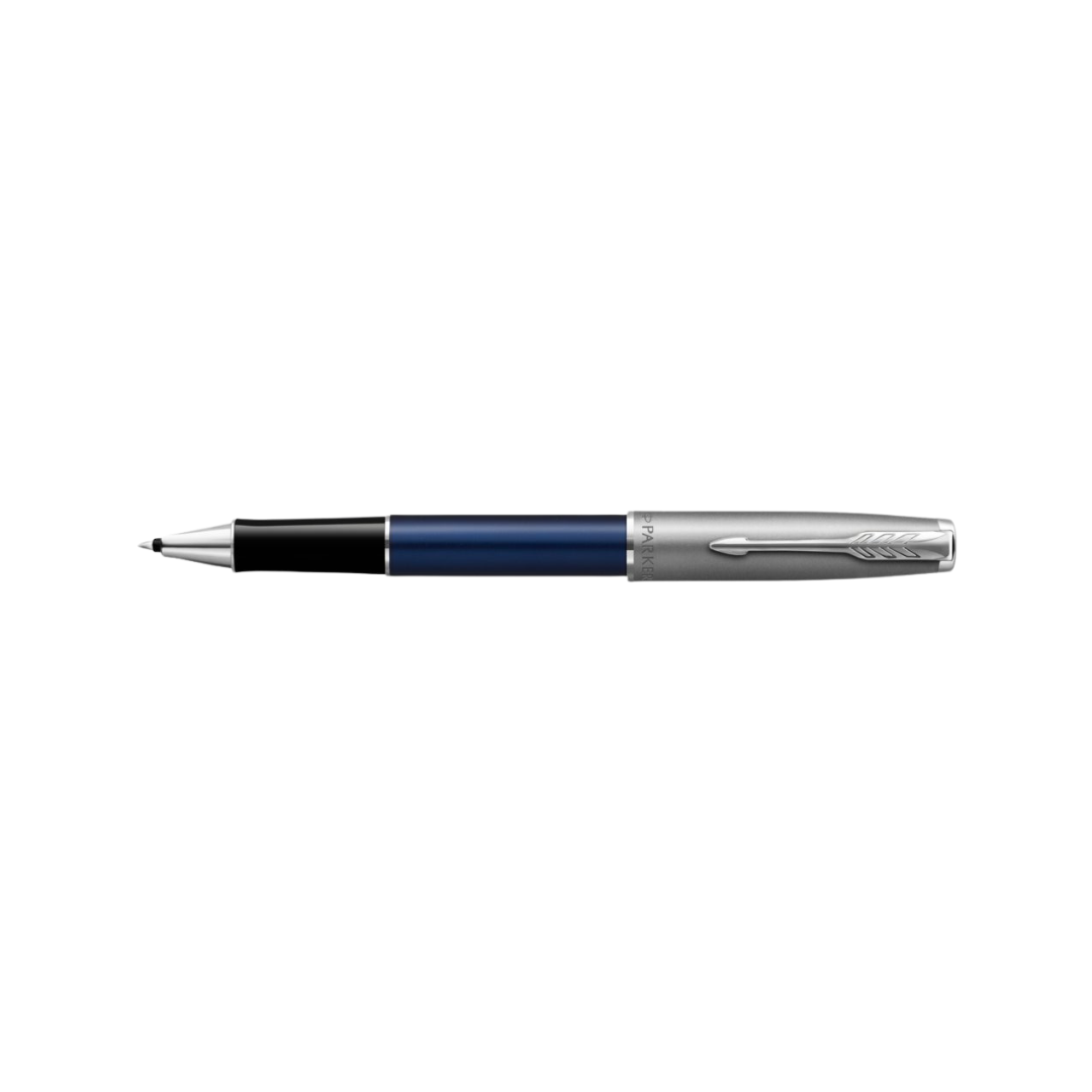 Parker Sonnet Essential SB CT Rollerball Pen Blue — Parker rollerball pen — fluid gel ink writing instrument, at Cityluxe Singapore