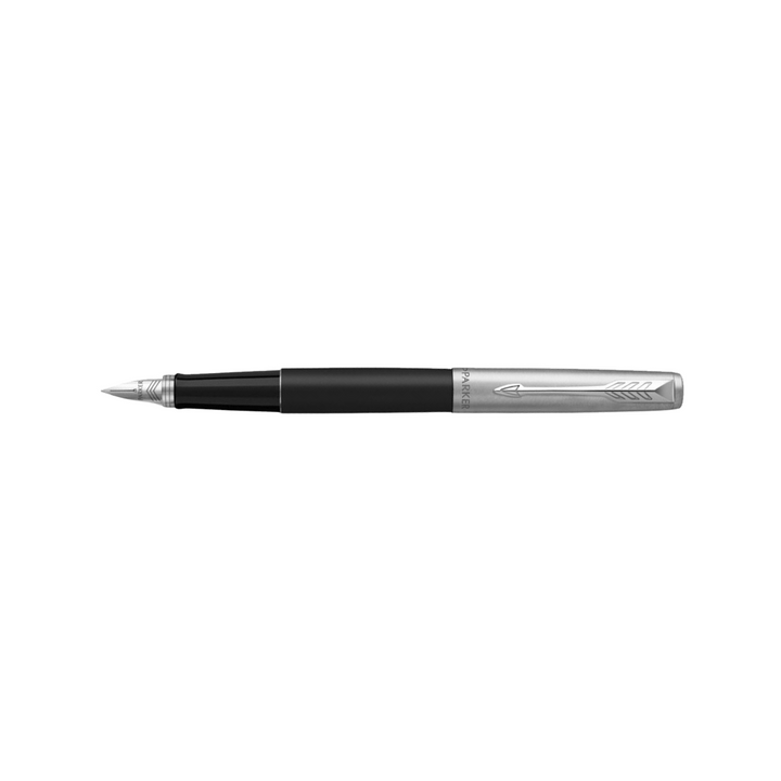 Parker Jotter Bond Street Black CT Fountain Pen — Parker fountain pen — precision nib writing instrument, at Cityluxe Singapore stationery store
