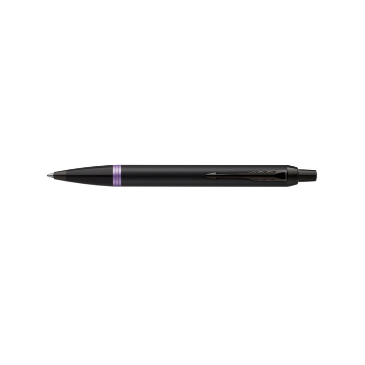 Parker IM PROFESSIONAL Vibrant Ring Ballpoint Pen Amethyst Purple — Parker ballpoint pen — reliable smooth-writing everyday pen, at Cityluxe Singapore