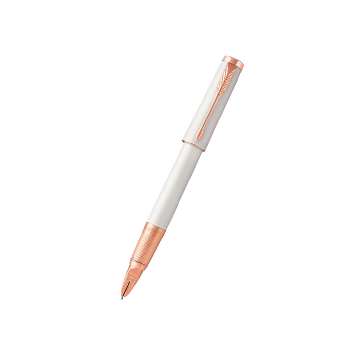 Parker Ingenuity Small Pearl Pink Gold Trim 5th Technology Pen — Parker stationery item — premium stationery and lifestyle, at Cityluxe Singapore