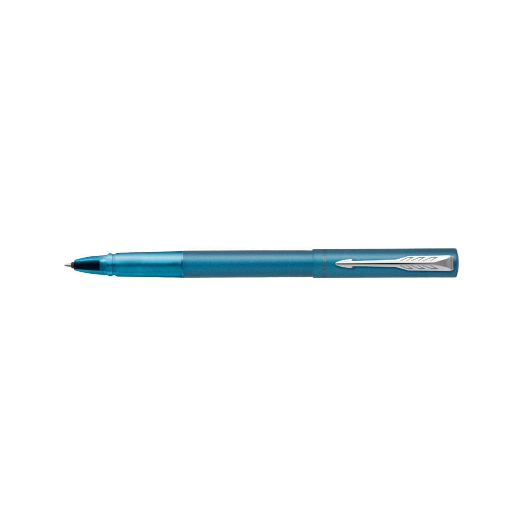 Parker Vector XL Rollerball Pen in Teal — Parker rollerball pen — fluid gel ink writing instrument, at Cityluxe Singapore