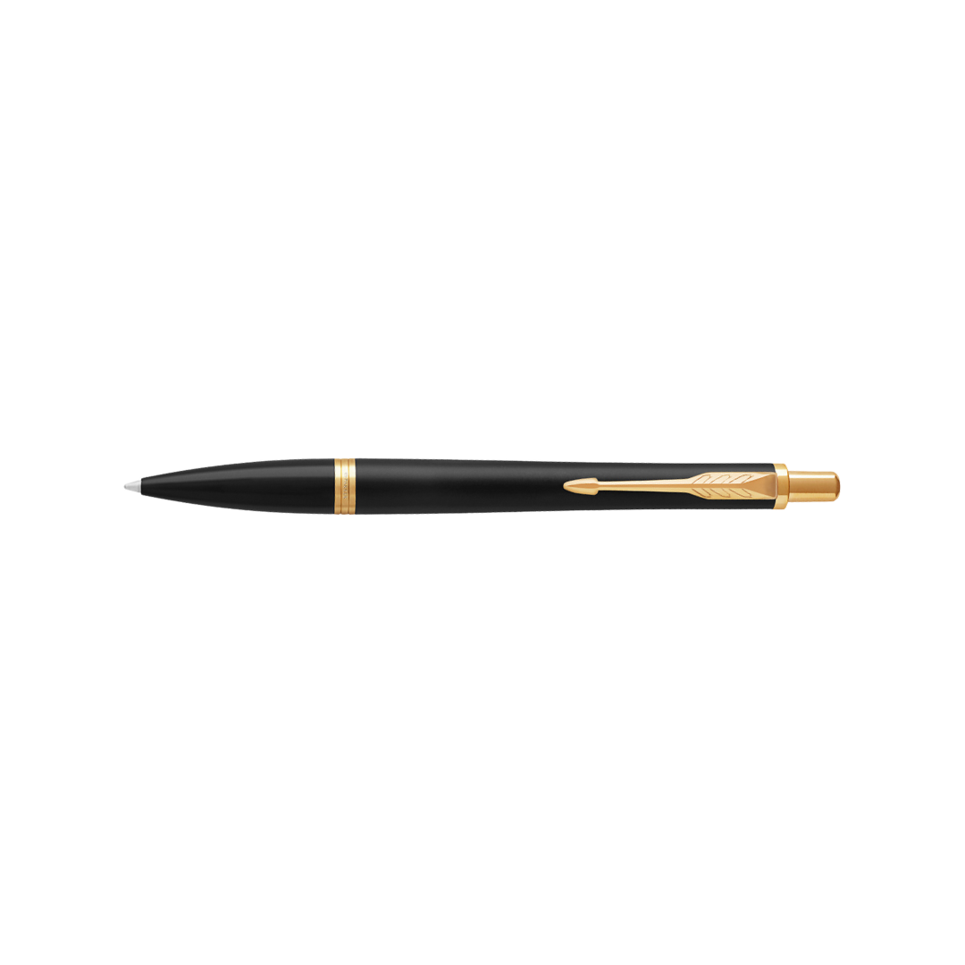 Parker Urban Matte Black GT Ballpoint Pen — Parker ballpoint pen — reliable smooth-writing everyday pen, at Cityluxe Singapore
