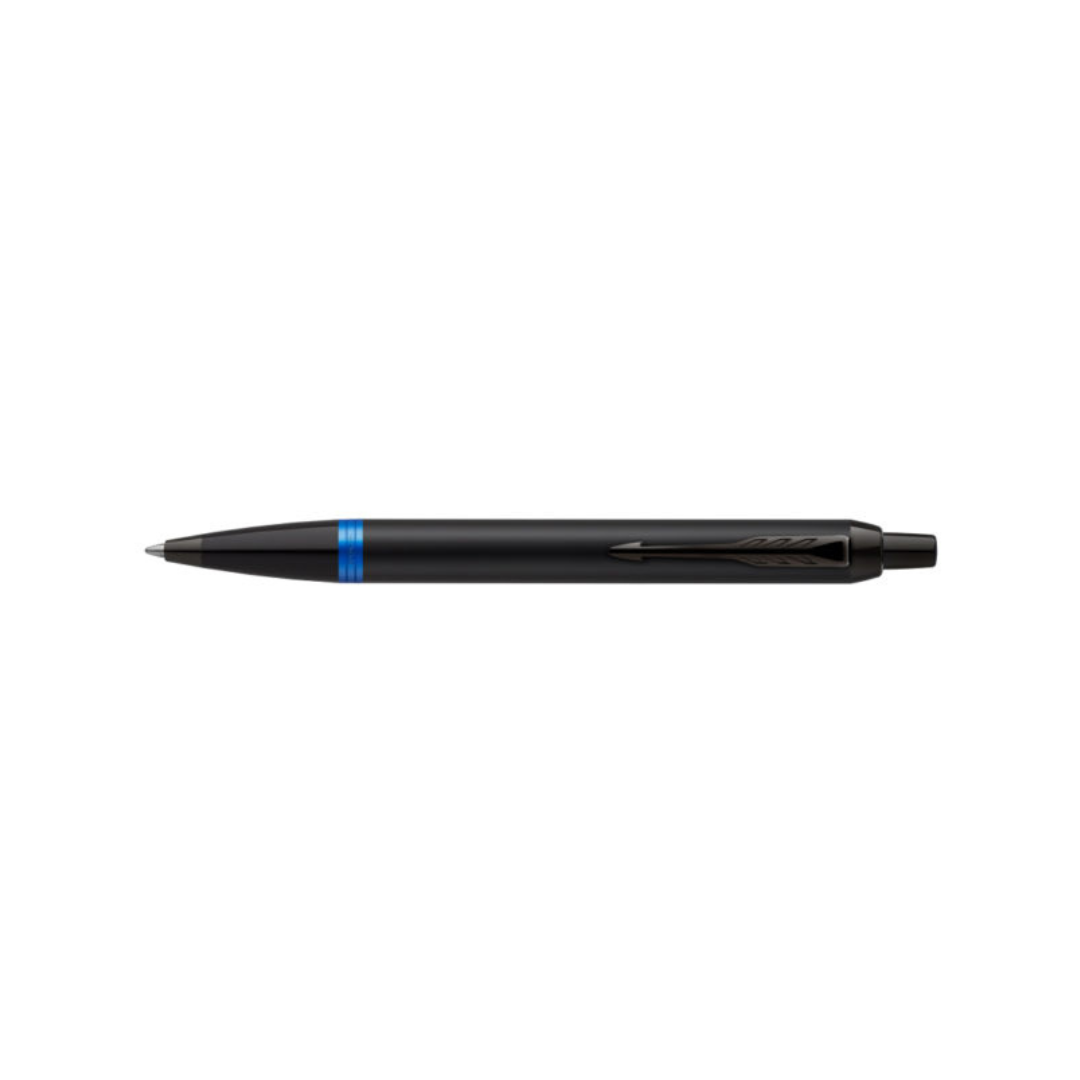Parker IM PROFESSIONAL Vibrant Ring BT Ballpoint Pen Marine Blue — Parker ballpoint pen — reliable smooth-writing everyday pen, at Cityluxe Singapore