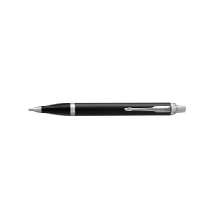 Parker IM Essential Matte Black Chrome Trim Ballpen With Pen Sleeve Gift Set