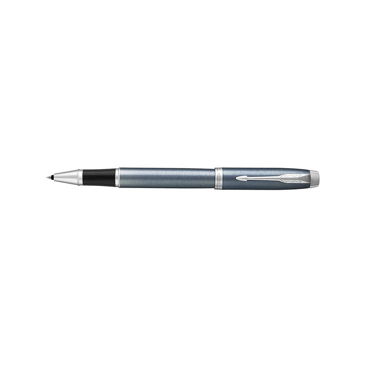 Parker IM Blue Grey CT Rollerball Pen — Parker rollerball pen — fluid gel ink writing instrument, at Cityluxe Singapore
