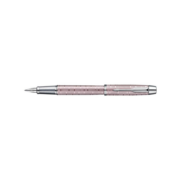 Load image into Gallery viewer, Parker IM Premium Fountain Pen - Pink Pearl with Chrome Trims
