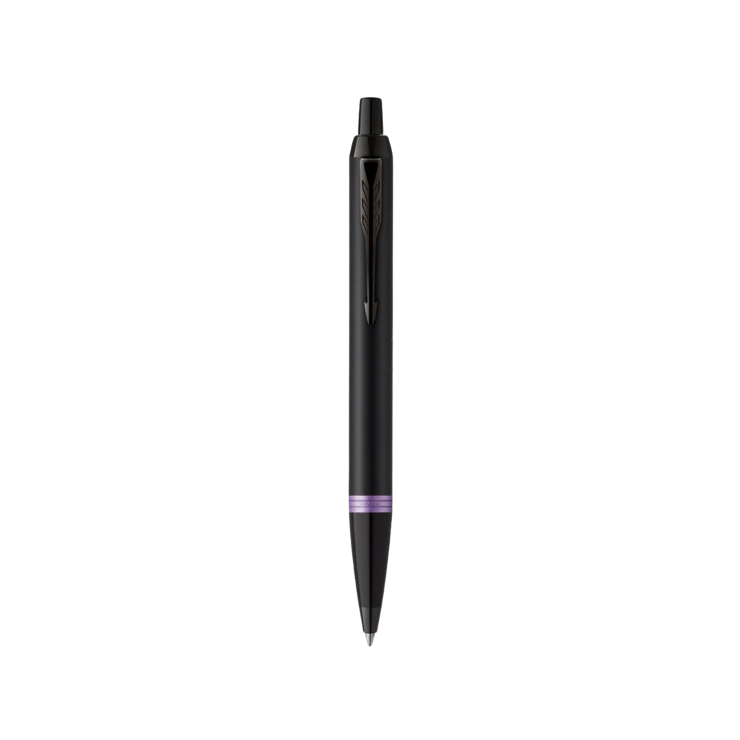 Parker IM Vibrant Rings Ballpoint Pens Gift Set with Matching Pen Sleeves