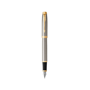 Parker IM Brushed Metal GT Fountain Pen