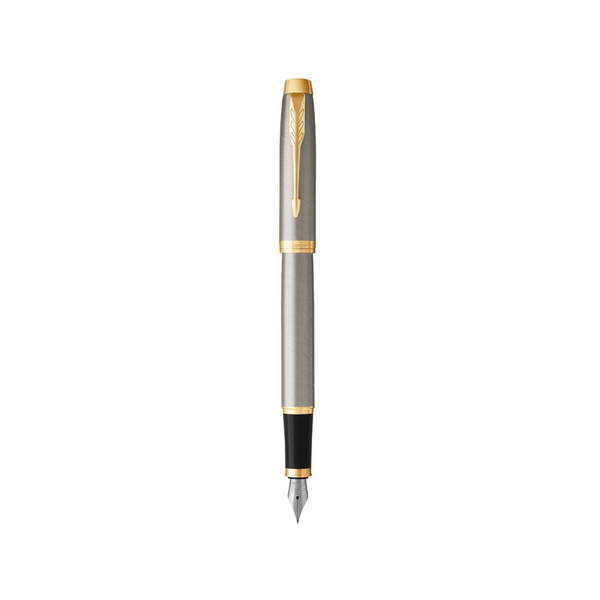 Load image into Gallery viewer, Parker IM Brushed Metal GT Fountain Pen
