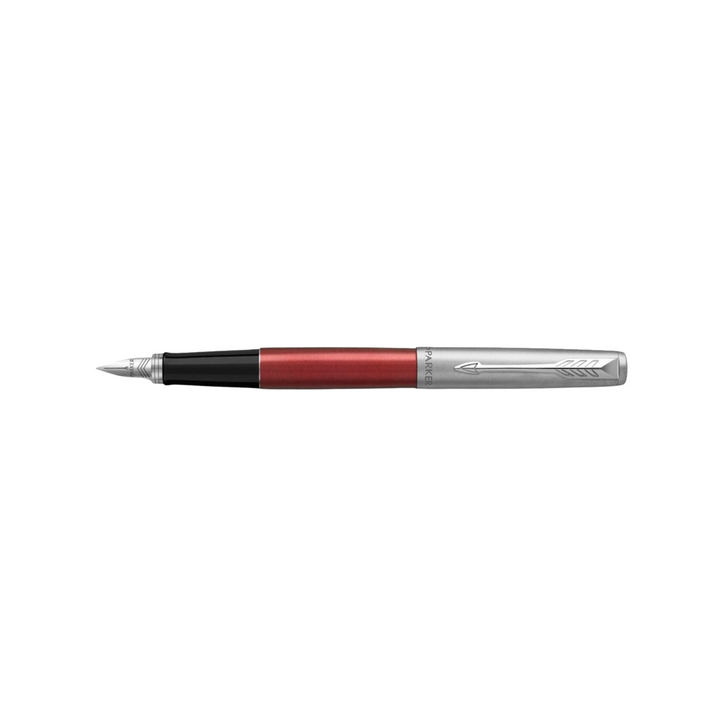 Parker Jotter Kensington Red CT Fountain Pen — Parker fountain pen — precision nib writing instrument, at Cityluxe Singapore stationery store