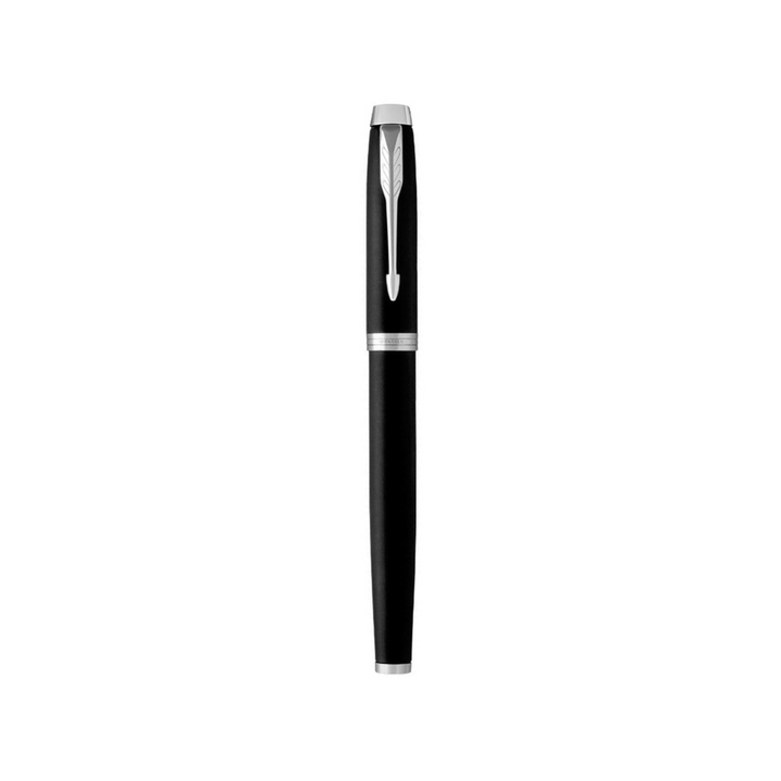 Parker IM Essential Matte Black CT Rollerball Pen — Parker rollerball pen — fluid gel ink writing instrument, at Cityluxe Singapore