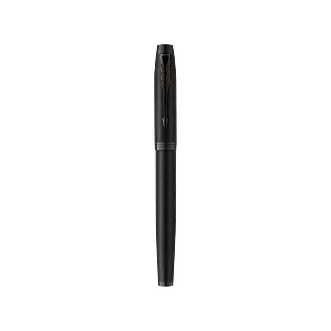 Parker IM Matte Metallic Black Edition Fountain Pen- Medium — Parker fountain pen — precision nib writing instrument, at Cityluxe Singapore stationery store