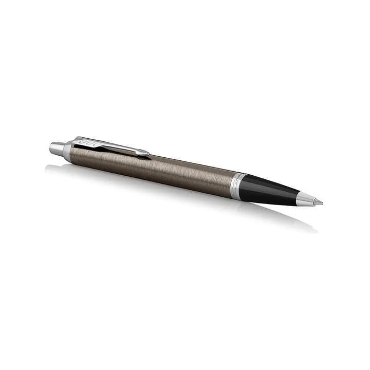 Parker IM Dark Espresso CT Ballpoint Pen Gift Set — Parker ballpoint pen — reliable smooth-writing everyday pen, at Cityluxe Singapore
