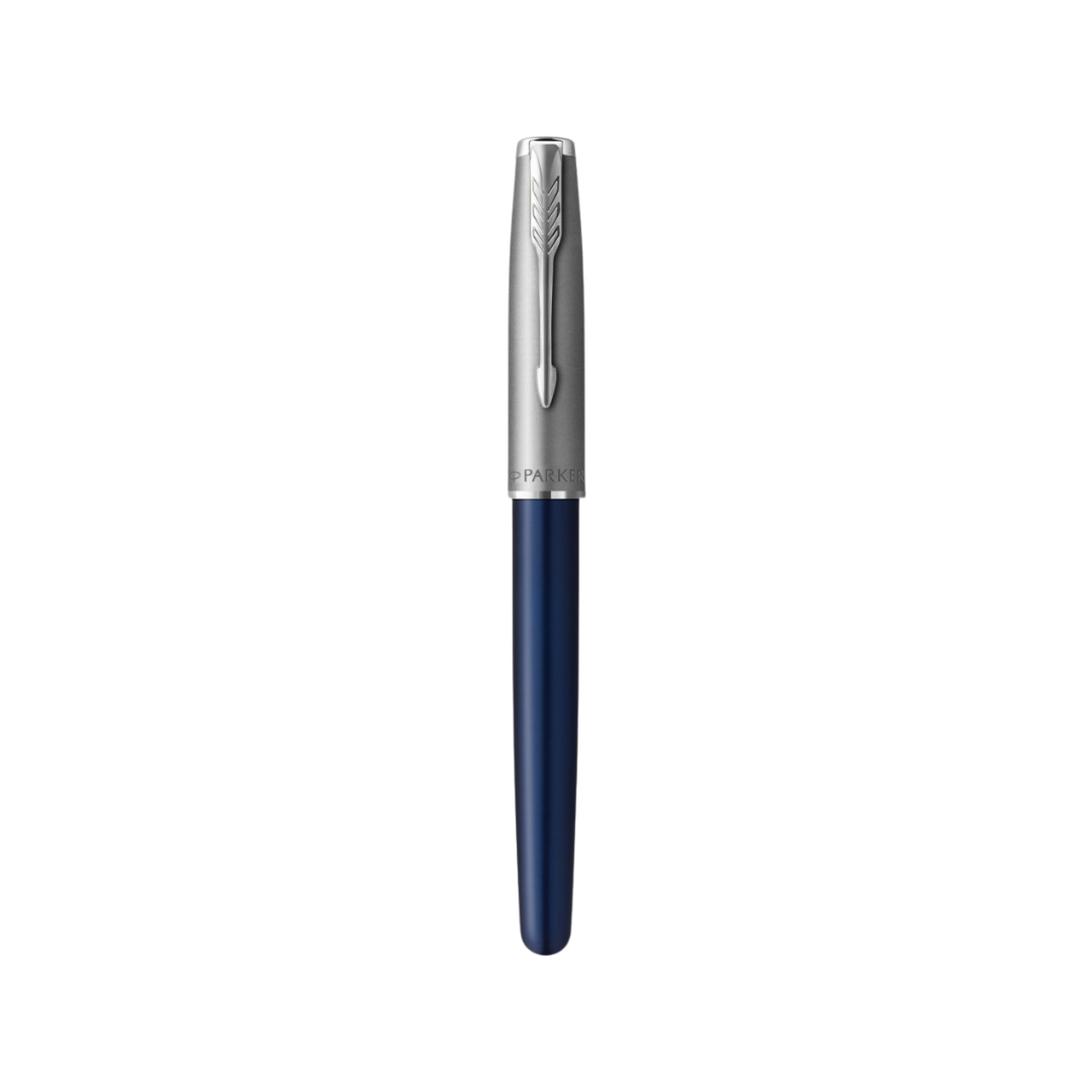 Parker Sonnet Essential SB CT Rollerball Pen Blue — Parker rollerball pen — fluid gel ink writing instrument, at Cityluxe Singapore