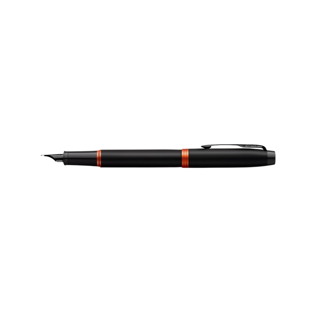 Parker IM PROFESSIONAL Vibrant Ring BT Fountain Pen Flame Orange