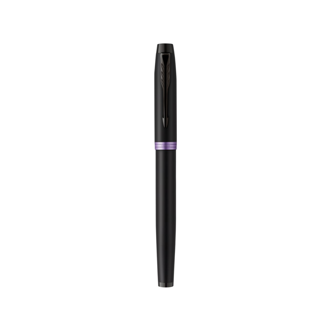 Parker IM PROFESSIONAL Vibrant Ring  BT Fountain Pen Amethyst Purple — Parker fountain pen — precision nib writing instrument, at Cityluxe Singapore stationery store