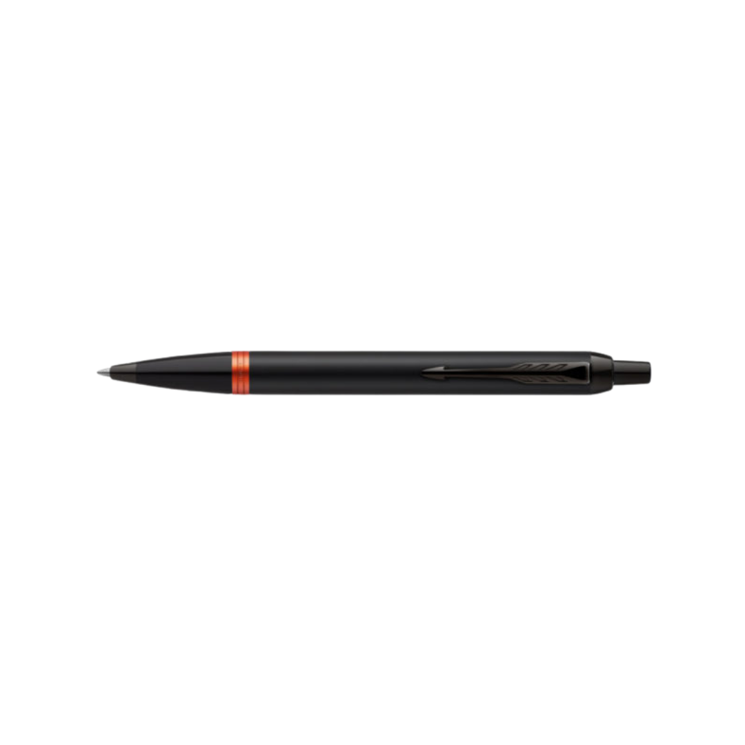 Parker IM PROFESSIONALS Vibrant Ring BT Ballpoint Pen Flame Orange — Parker ballpoint pen — reliable smooth-writing everyday pen, at Cityluxe Singapore