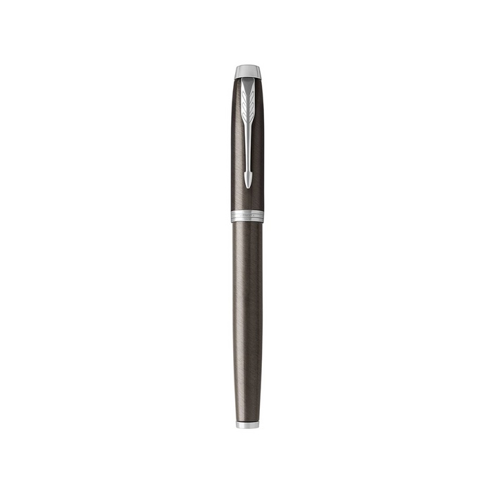 Parker IM Dark Espresso CT Rollerball Pen — Parker rollerball pen — fluid gel ink writing instrument, at Cityluxe Singapore