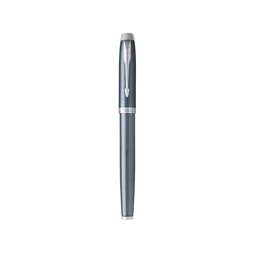 Parker IM Blue Grey CT Rollerball Pen — Parker rollerball pen — fluid gel ink writing instrument, at Cityluxe Singapore