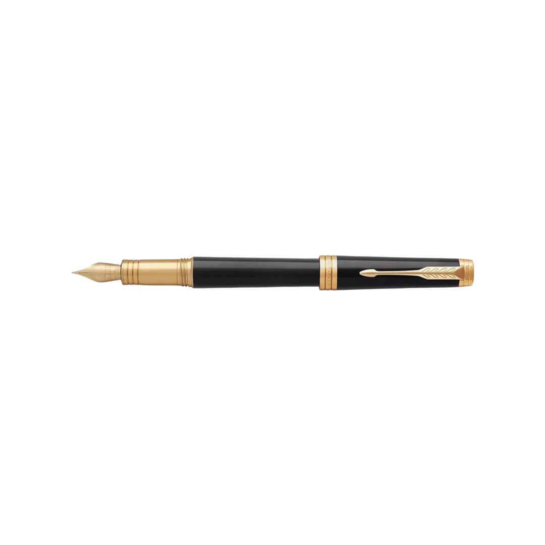 Parker Premier Black GT Fountain Pen Engraving | Cityluxe