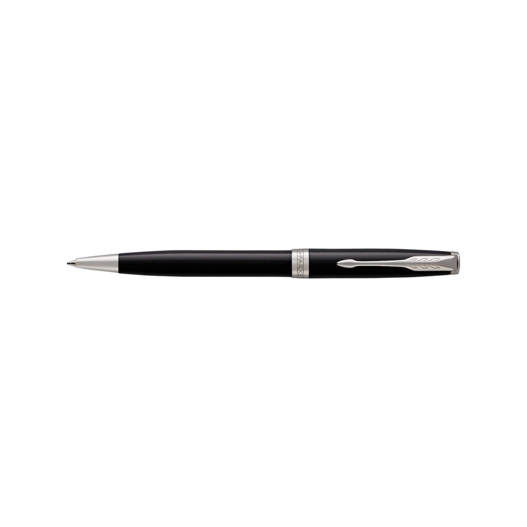 Parker Sonnet Lacquer Black CT Ballpoint Pen — Parker ballpoint pen — reliable smooth-writing everyday pen, at Cityluxe Singapore