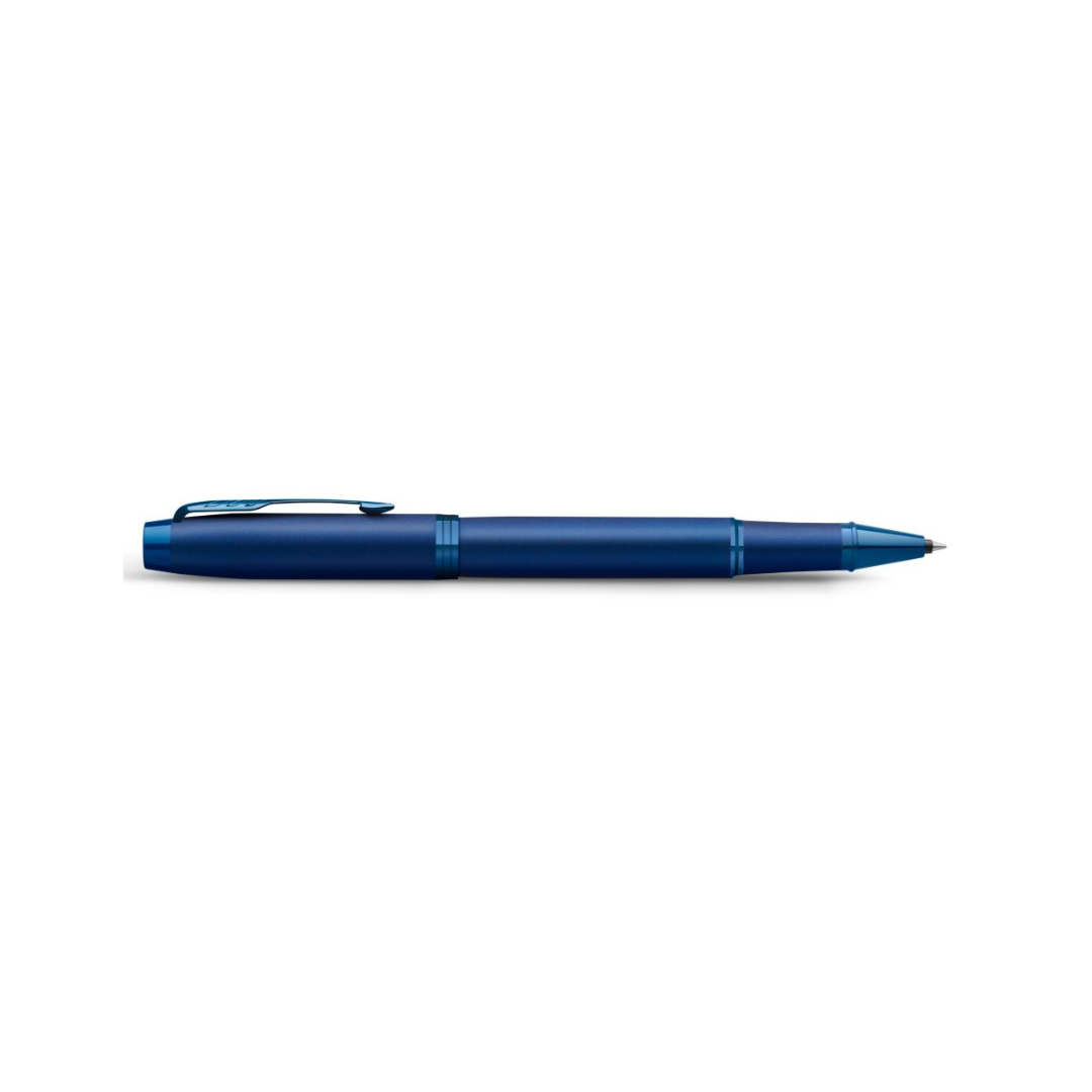 Parker IM PROFESSIONAL Rollerball Pen Monochrome Blue — Parker rollerball pen — fluid gel ink writing instrument, at Cityluxe Singapore