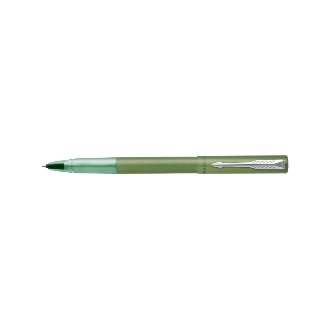 Parker Vector XL Rollerball Pen in Green — Parker rollerball pen — fluid gel ink writing instrument, at Cityluxe Singapore