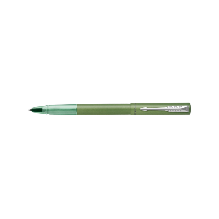 Parker Vector XL Rollerball Pen in Green — Parker rollerball pen — fluid gel ink writing instrument, at Cityluxe Singapore