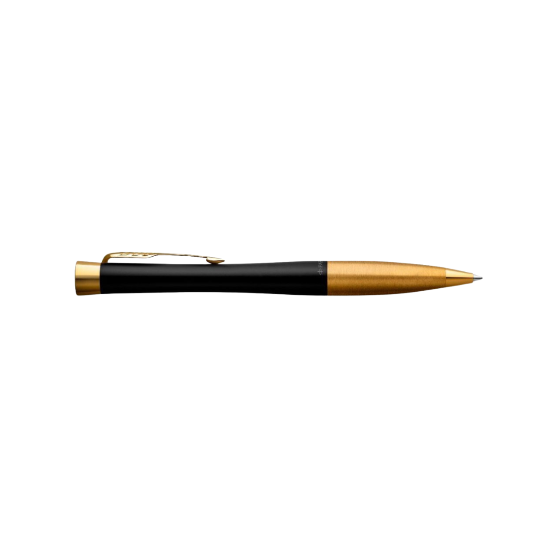 Parker Urban Twist Black GT Ballpoint Pen — Parker ballpoint pen — reliable smooth-writing everyday pen, at Cityluxe Singapore
