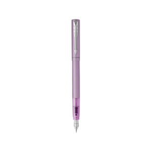 Parker Vector XL Metallic Chrome Trim Fountain Pen