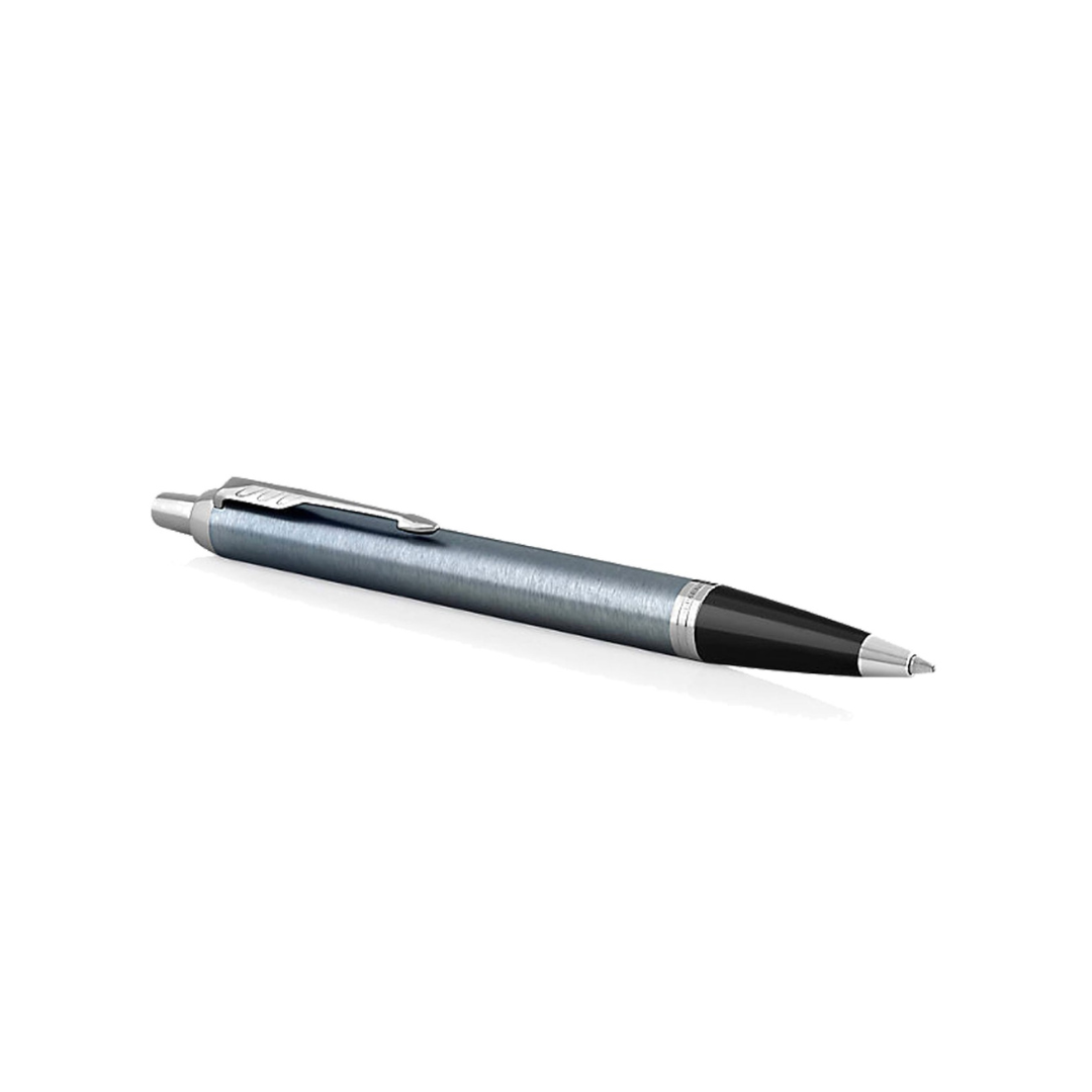 Parker IM Blue Grey CT Ballpoint Pen — Parker ballpoint pen — reliable smooth-writing everyday pen, at Cityluxe Singapore