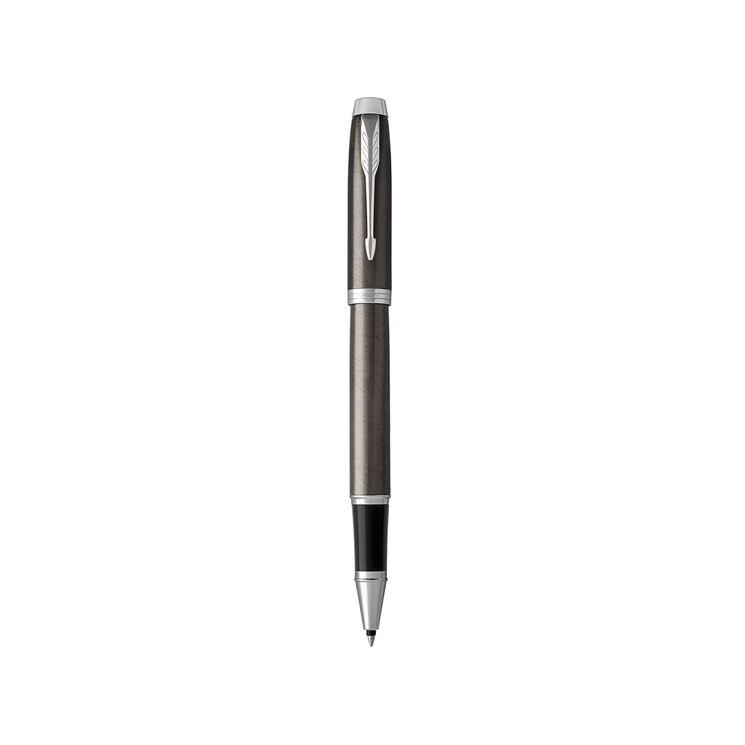 Parker IM Dark Espresso CT Rollerball Pen — Parker rollerball pen — fluid gel ink writing instrument, at Cityluxe Singapore
