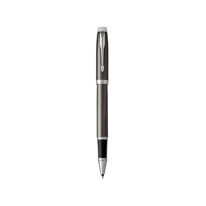 Parker IM Dark Espresso CT Rollerball Pen — Parker rollerball pen — fluid gel ink writing instrument, at Cityluxe Singapore