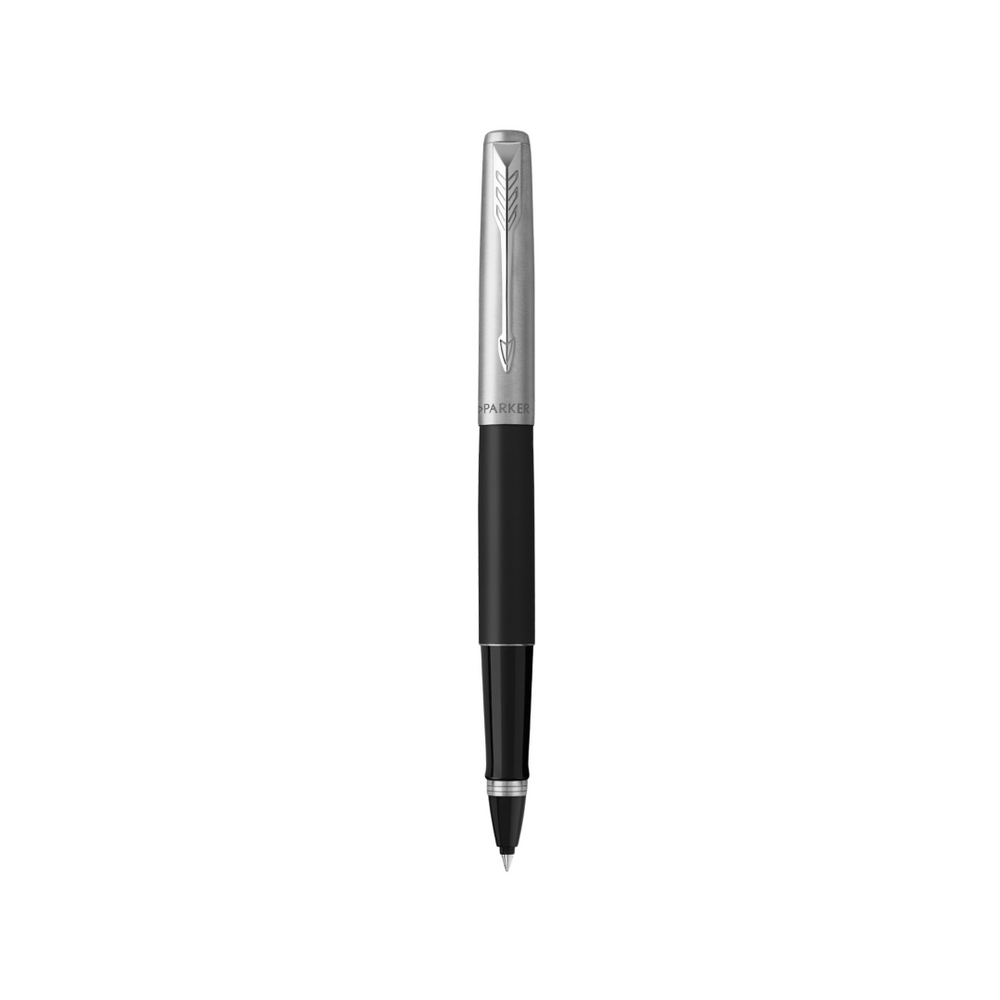 Parker Jotter Bond Street Black CT Rollerball Pen — Parker rollerball pen — fluid gel ink writing instrument, at Cityluxe Singapore