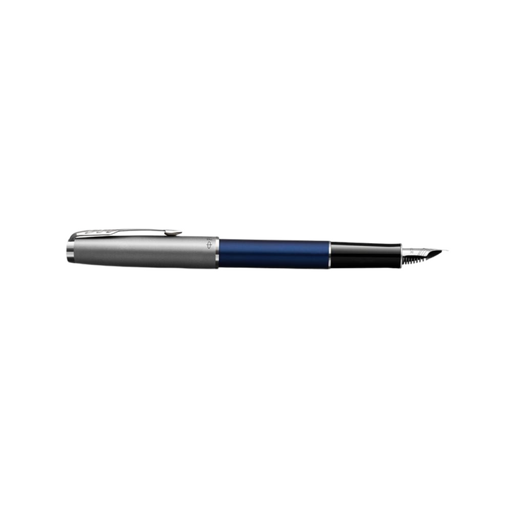 Parker Sonnet Essentials Fountain Pen Blue CT in Medium — Parker fountain pen — precision nib writing instrument, at Cityluxe Singapore stationery store