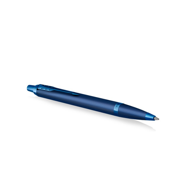 Parker IM PROFESSIONAL Ballpoint Pen Monochrome Blue — Parker ballpoint pen — reliable smooth-writing everyday pen, at Cityluxe Singapore