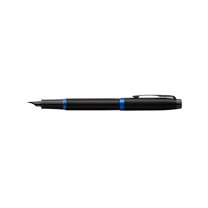 Parker IM PROFESSIONAL Vibrant Ring BT Fountain Pen Marine Blue — Parker fountain pen — precision nib writing instrument, at Cityluxe Singapore stationery store