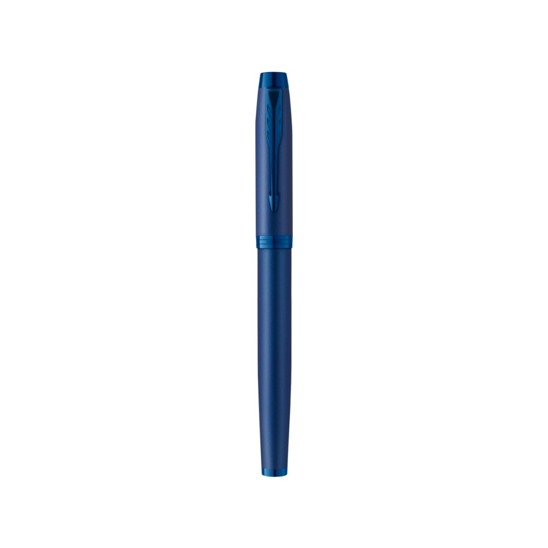 Parker IM PROFESSIONAL Fountain Pen Monochrome Blue — Parker fountain pen — precision nib writing instrument, at Cityluxe Singapore stationery store