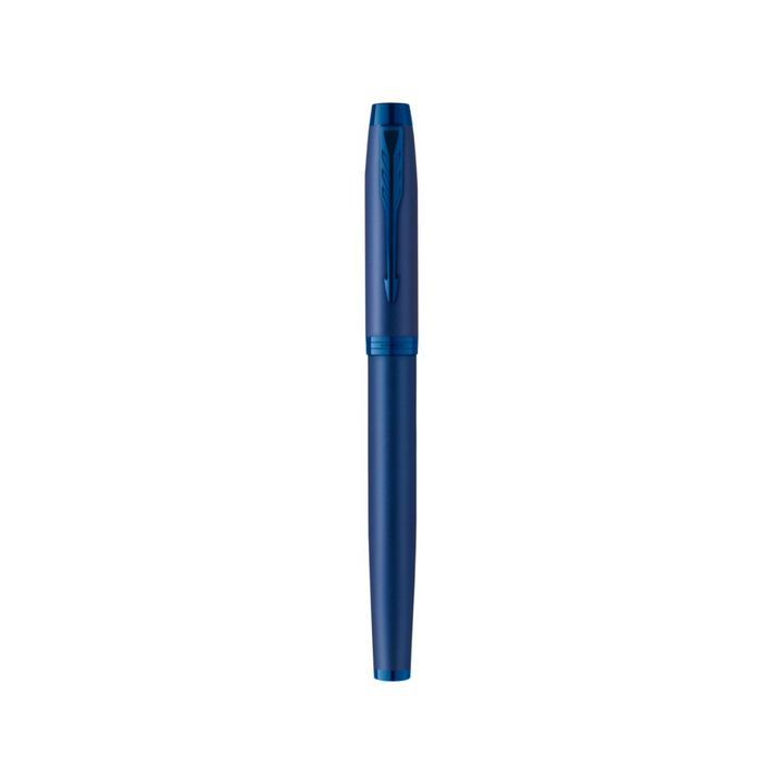 Parker IM PROFESSIONAL Fountain Pen Monochrome Blue — Parker fountain pen — precision nib writing instrument, at Cityluxe Singapore stationery store