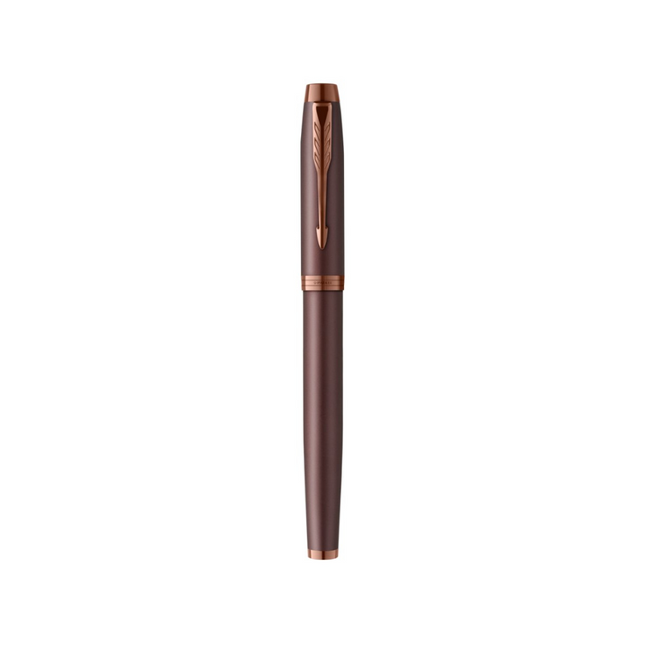 Parker IM PROFESSIONAL Fountain Pen in Monochrome Burgundy — Parker fountain pen — precision nib writing instrument, at Cityluxe Singapore stationery store