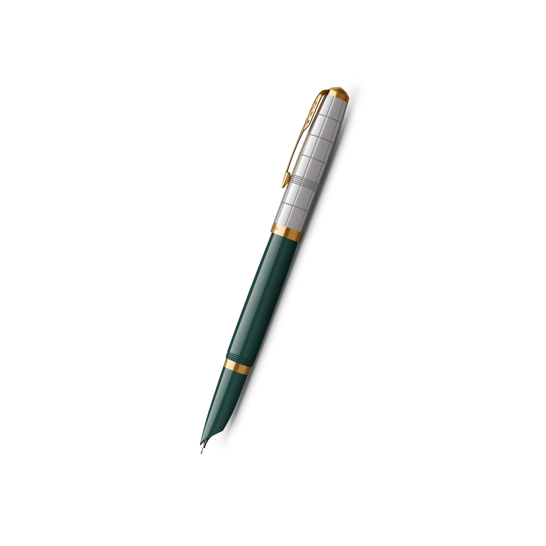 Parker 51 Premium Forest Green GT Fountain Pen Medium Nib | Cityluxe