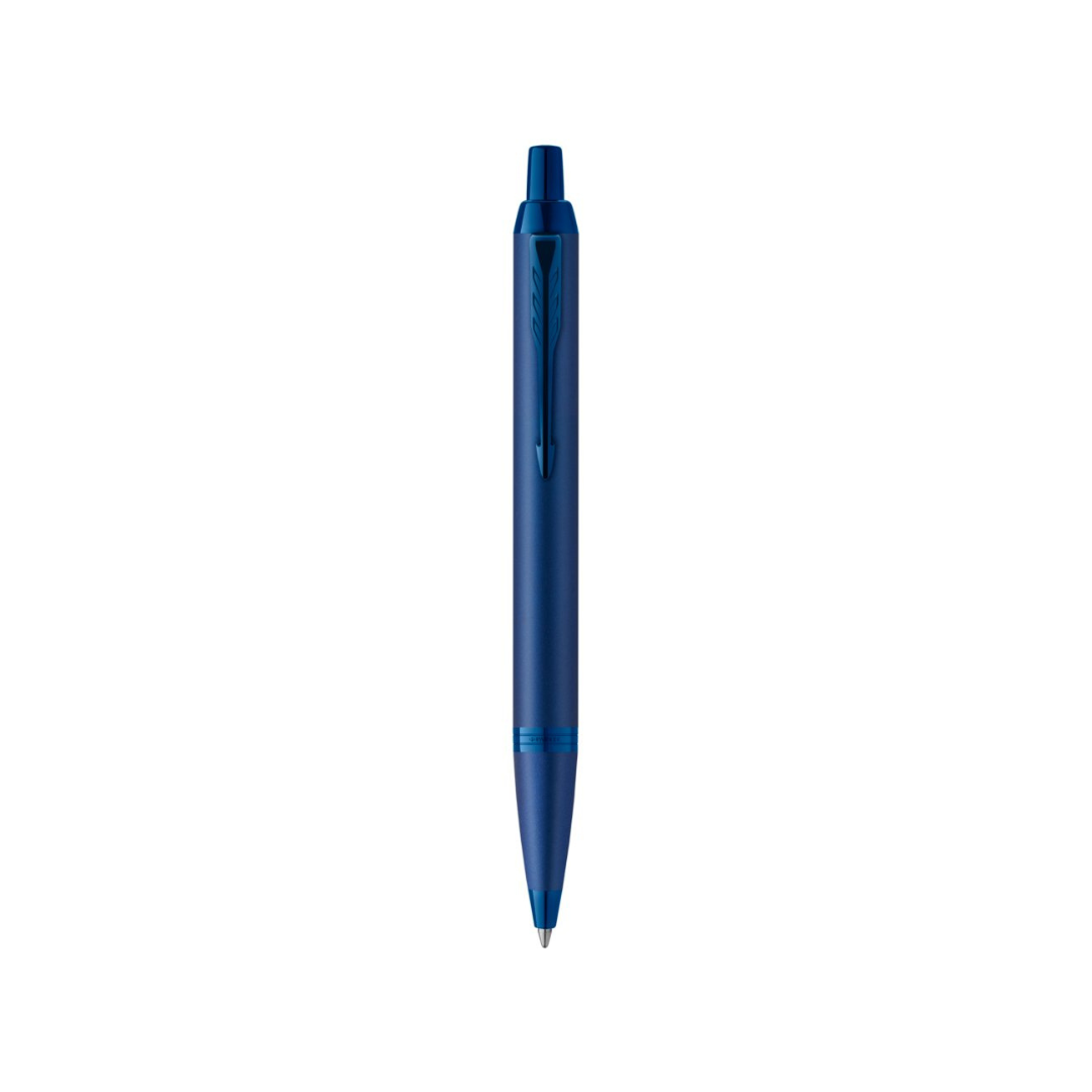 Parker IM PROFESSIONAL Ballpoint Pen Monochrome Blue — Parker ballpoint pen — reliable smooth-writing everyday pen, at Cityluxe Singapore