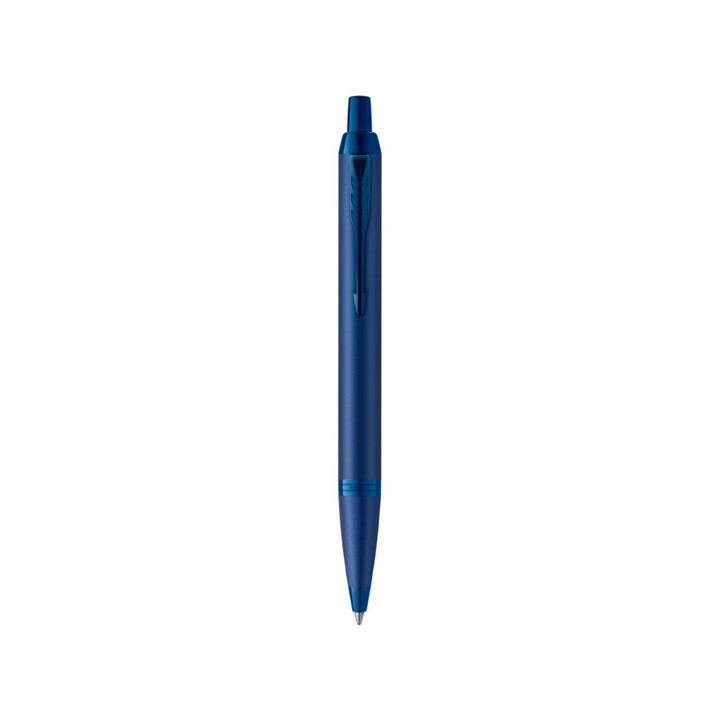 Parker IM PROFESSIONAL Ballpoint Pen Monochrome Blue — Parker ballpoint pen — reliable smooth-writing everyday pen, at Cityluxe Singapore