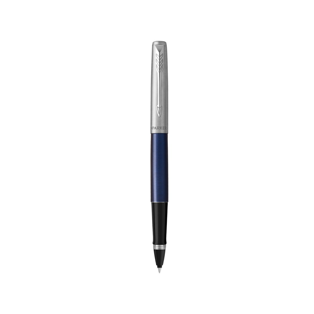 Parker Jotter Royal Blue CT Rollerball Pen — Parker rollerball pen — fluid gel ink writing instrument, at Cityluxe Singapore