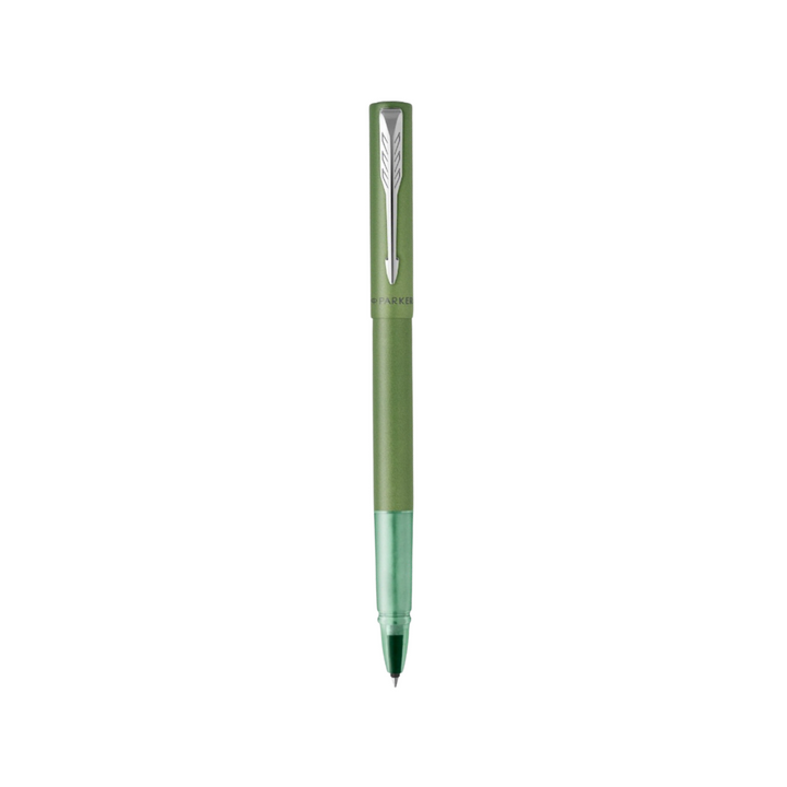 Parker Vector XL Rollerball Pen in Green — Parker rollerball pen — fluid gel ink writing instrument, at Cityluxe Singapore