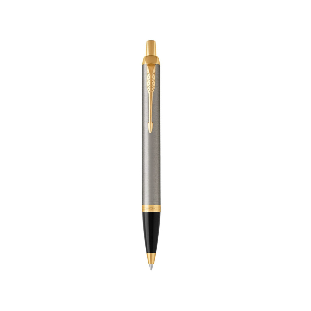 Parker IM Brushed Metal GT Ballpoint Pen
