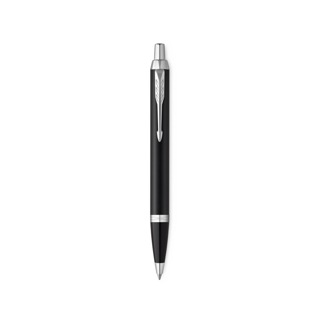 Parker IM Matte Black CT Ballpoint Pen Engraving | Cityluxe